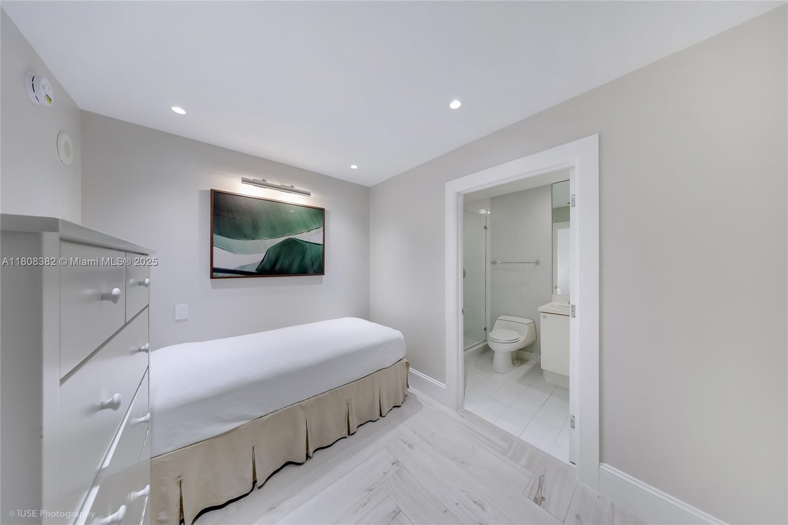 4th Bedroom in-suite with a closet